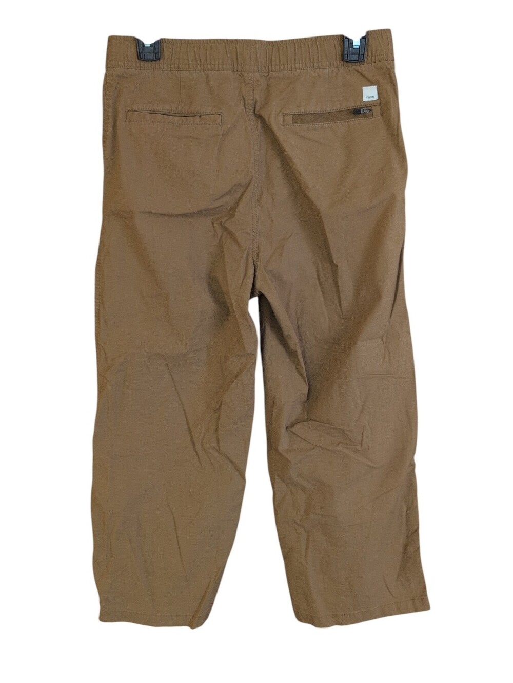 Vuori Women's Ripstop Wide Leg Pants Khaki - Picture 3 of 4